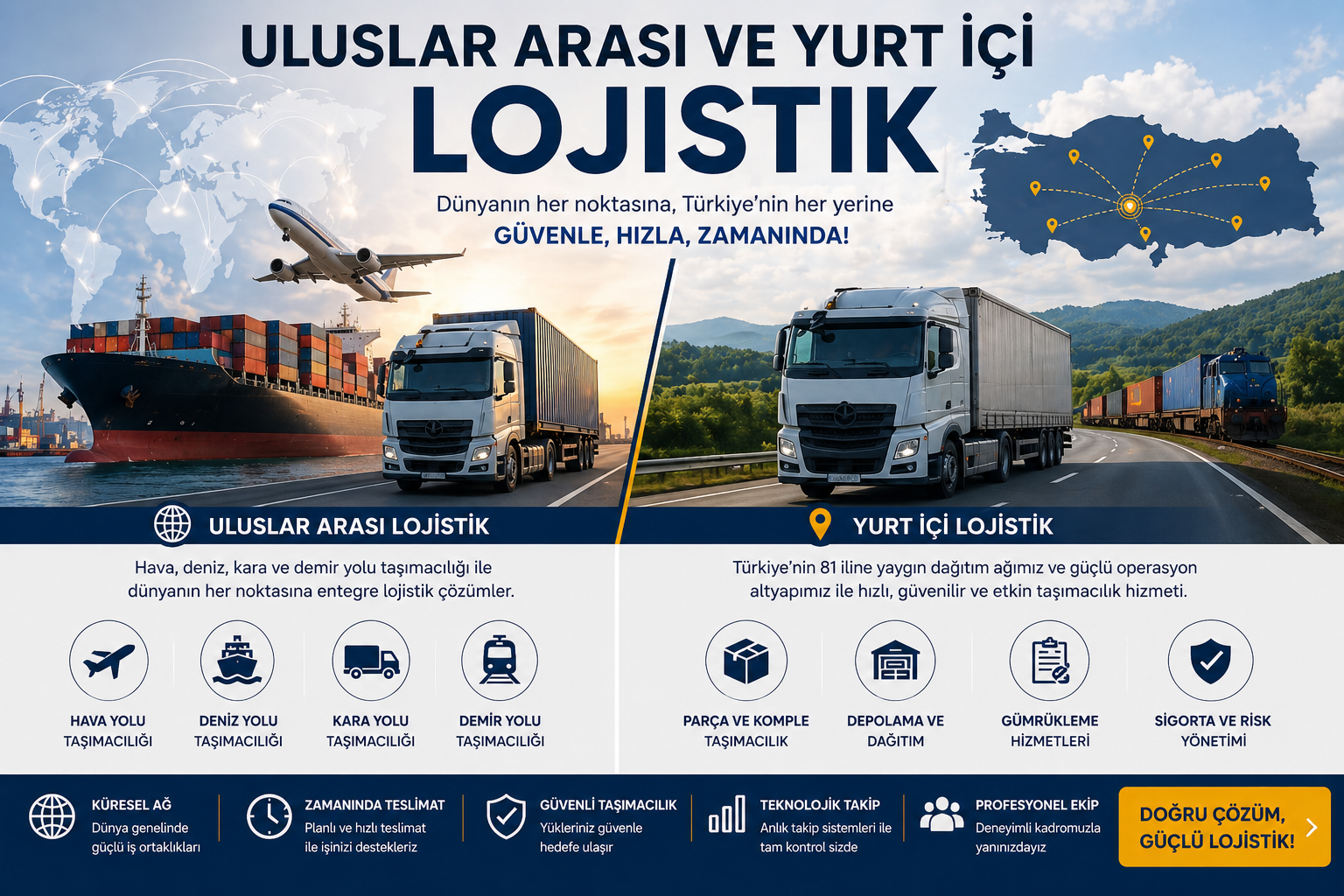 ULUSLAR ARASI VE YURT İÇİ LOJİSTİK